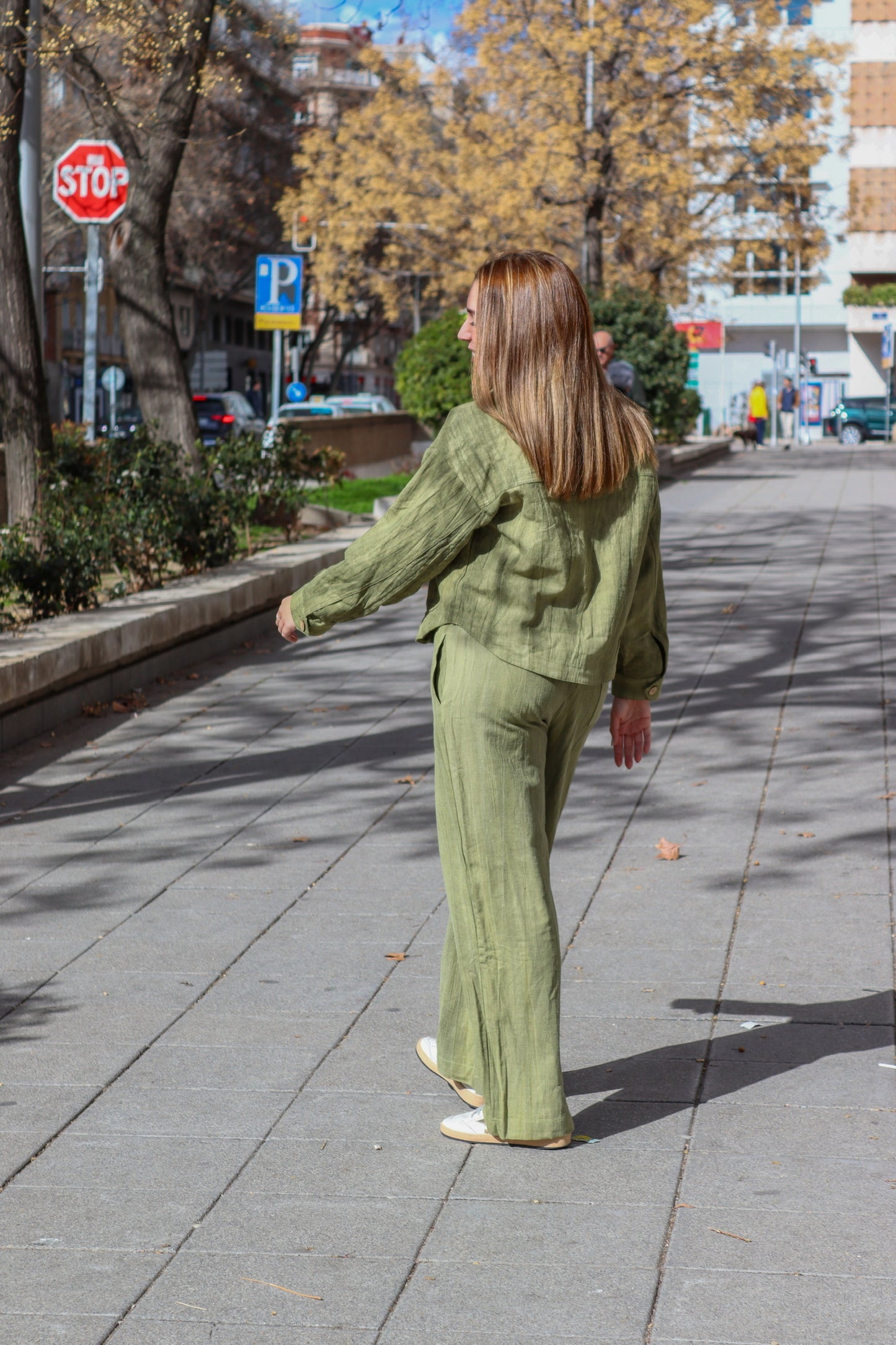 Green Total Look