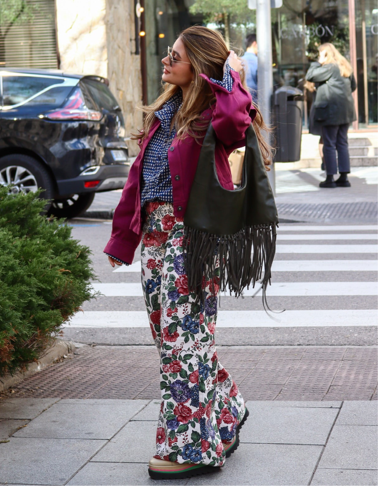 Floral Jean