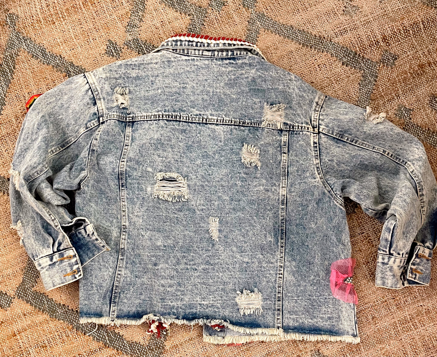 Patch Denim Jacket