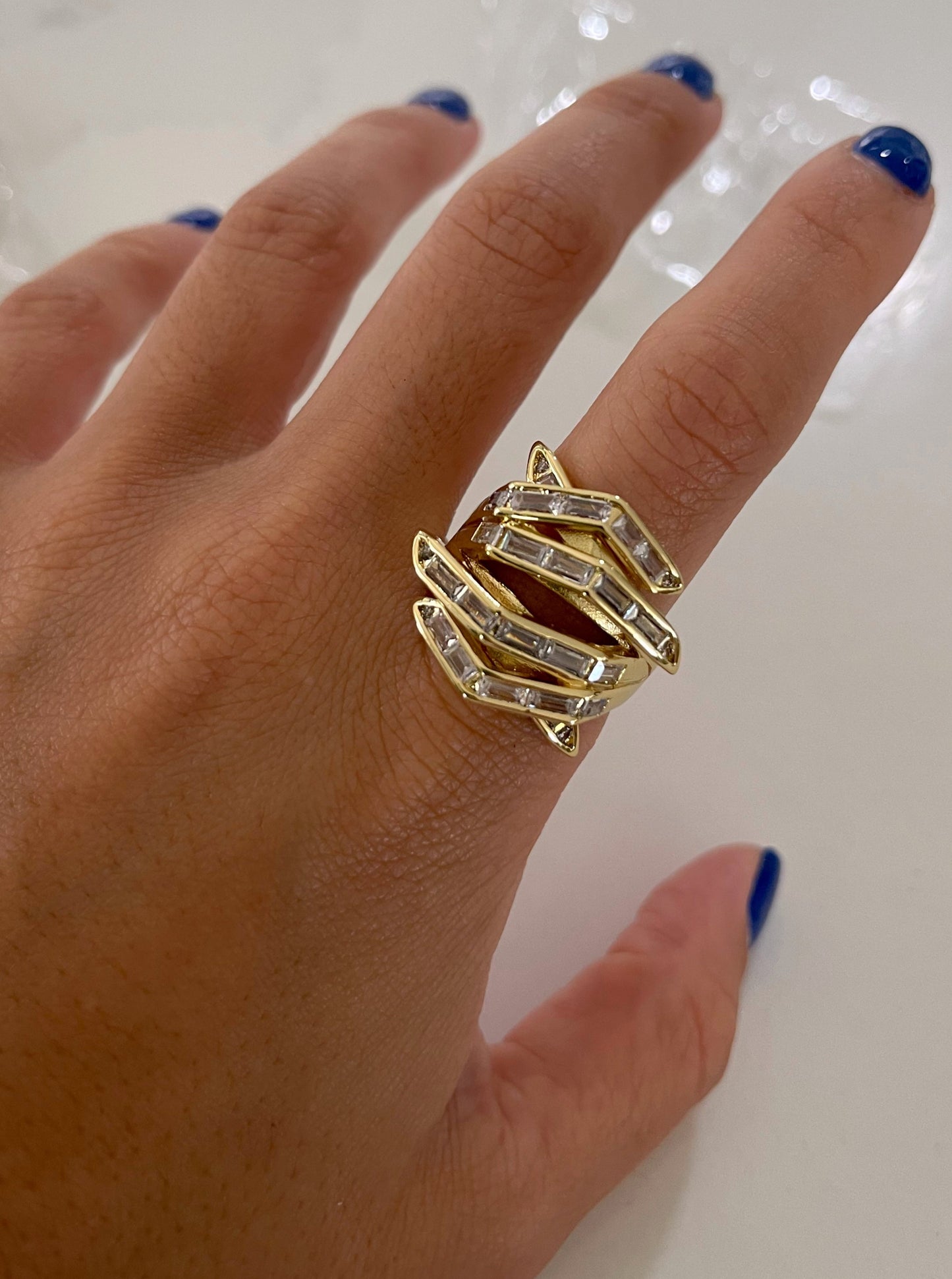 Crystals Ring